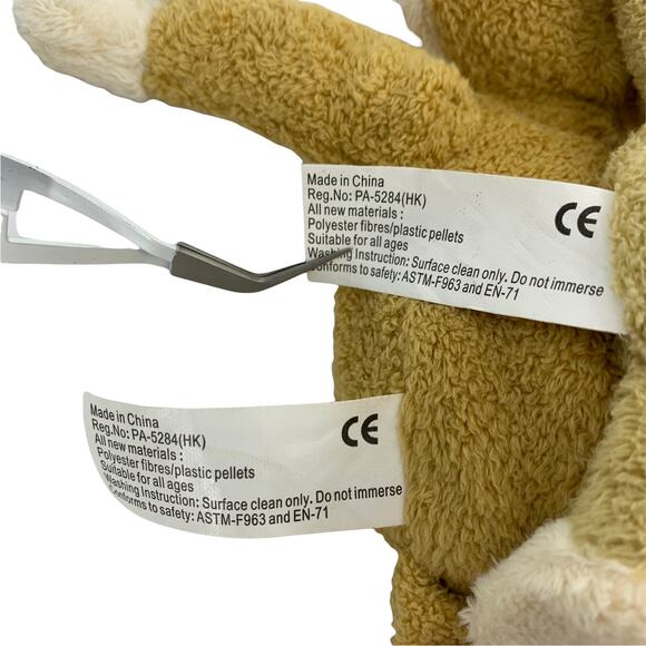 Little Rabbit “Ready For Bed” Bunnies Soft Plush Beanie Toy Little Tiger Press - Picture 9 of 12